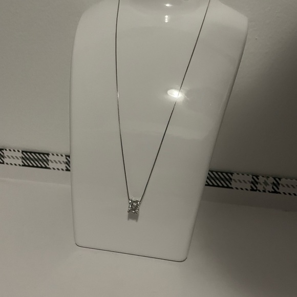 BRAND NEW S925 SILVER STERLING 1ct MOISSANITE DIAMOND NECKLACE‼️ - Picture 3 of 16